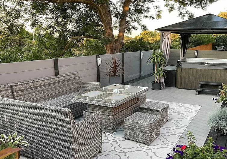 Necowood lanceert WPC-hekpanelen voor stijlvolle en duurzame buitenruimtes