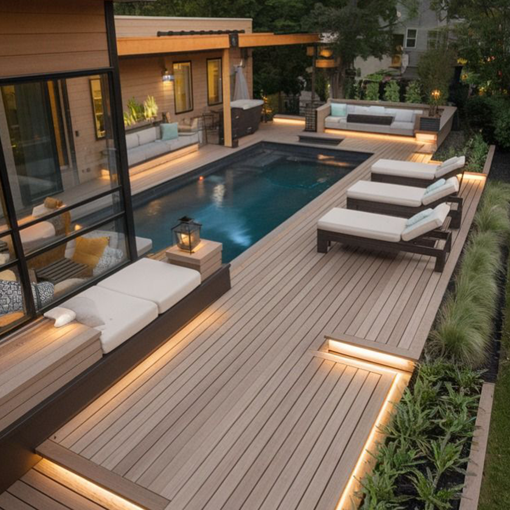 Commerciële en hotel WPC-oplossingen: architectonische normen verhogen in Koeweit