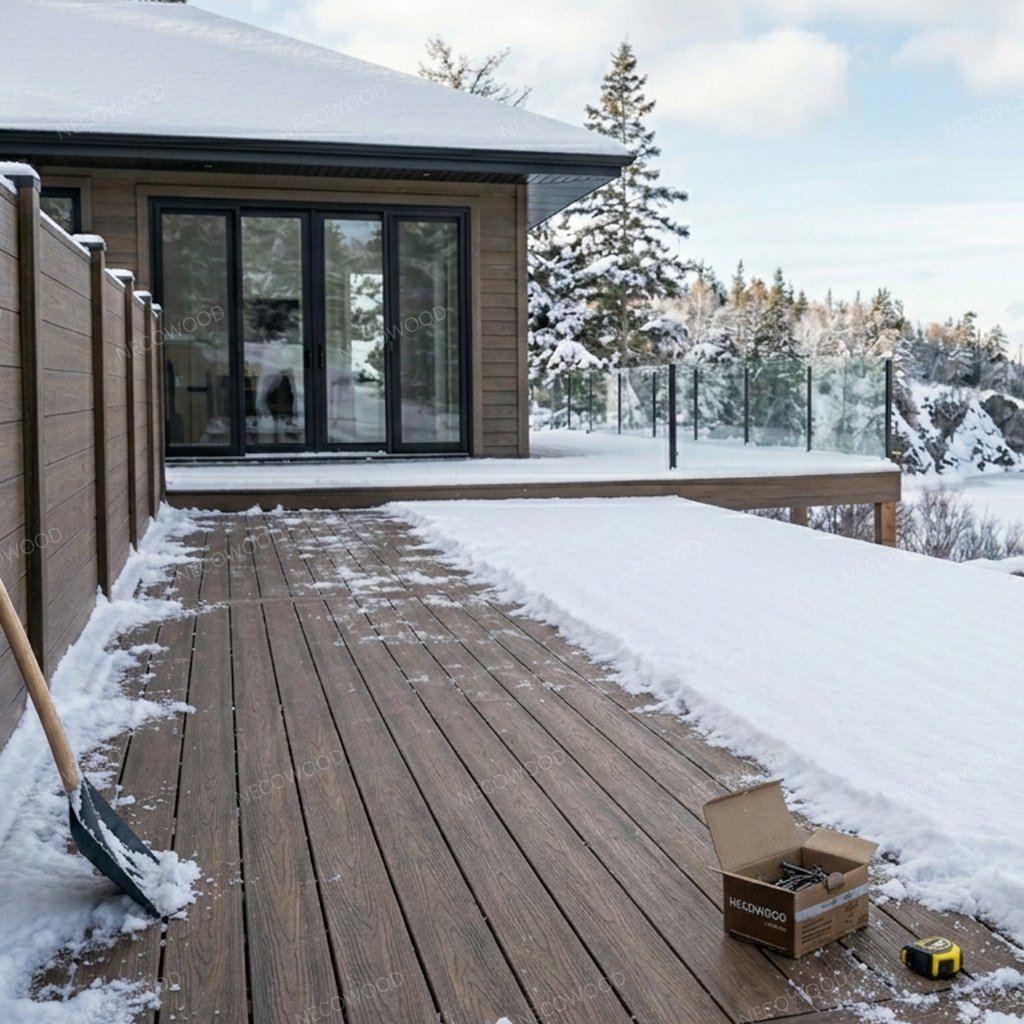 Sterker dan een eland: NECOWOOD's -35°C geteste WPC-platen landen in Canada