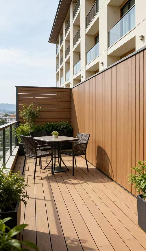 Geverifieerd in Marokko: NECOWOOD WPC-platen – hittebestendig, zandbestendig en duurzaam
