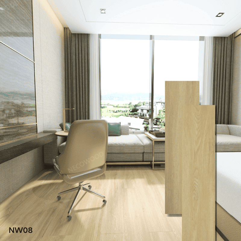 4/5/6 mm dikte Naturelle Klik op vinylvloeren