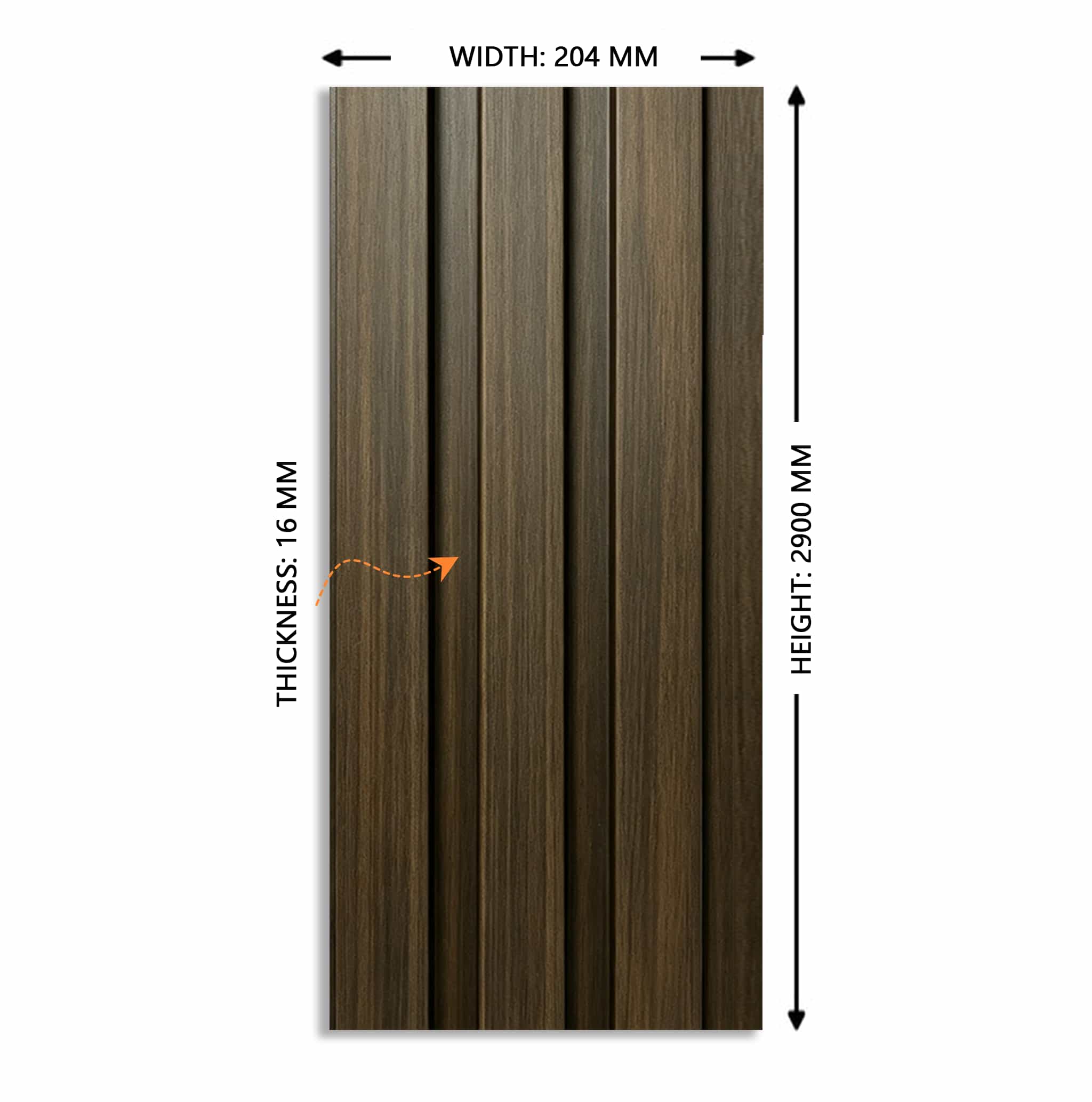 Anti-fading ASA co-extrusie buitenwandplaat