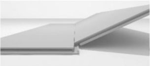 With 45 degree Angle tilt embedded