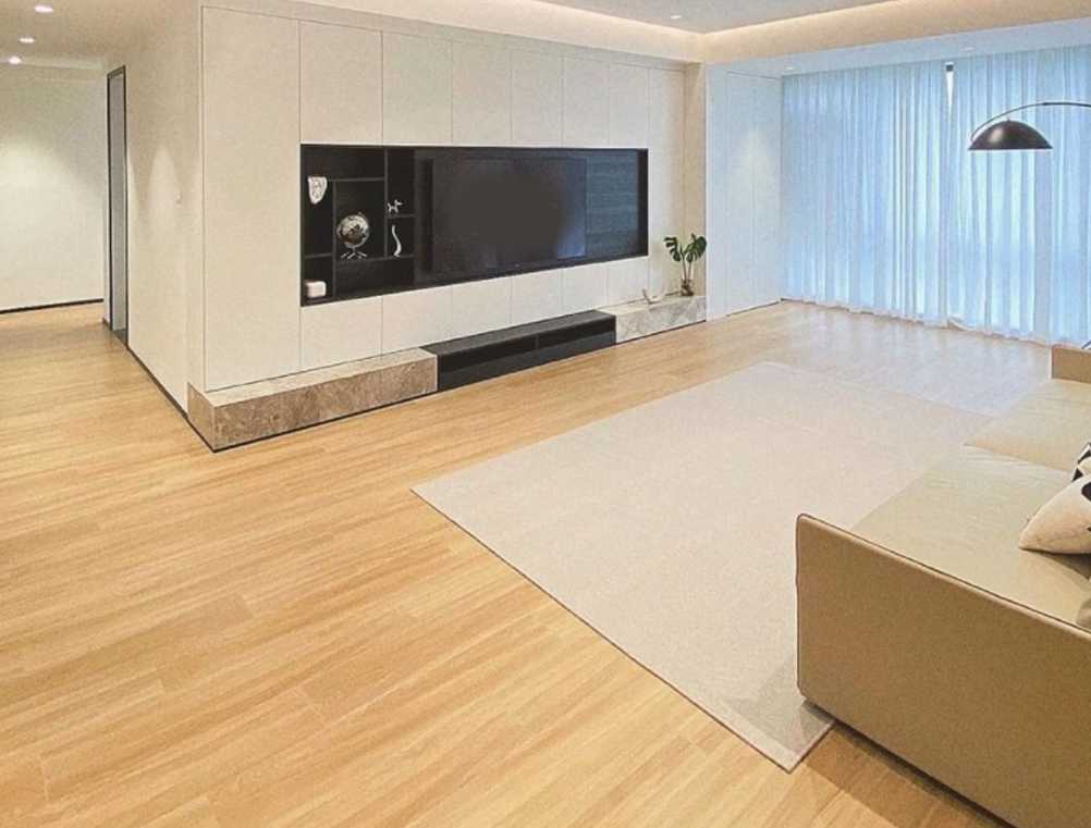 Necowood SPC Flooring for Residential Living Room