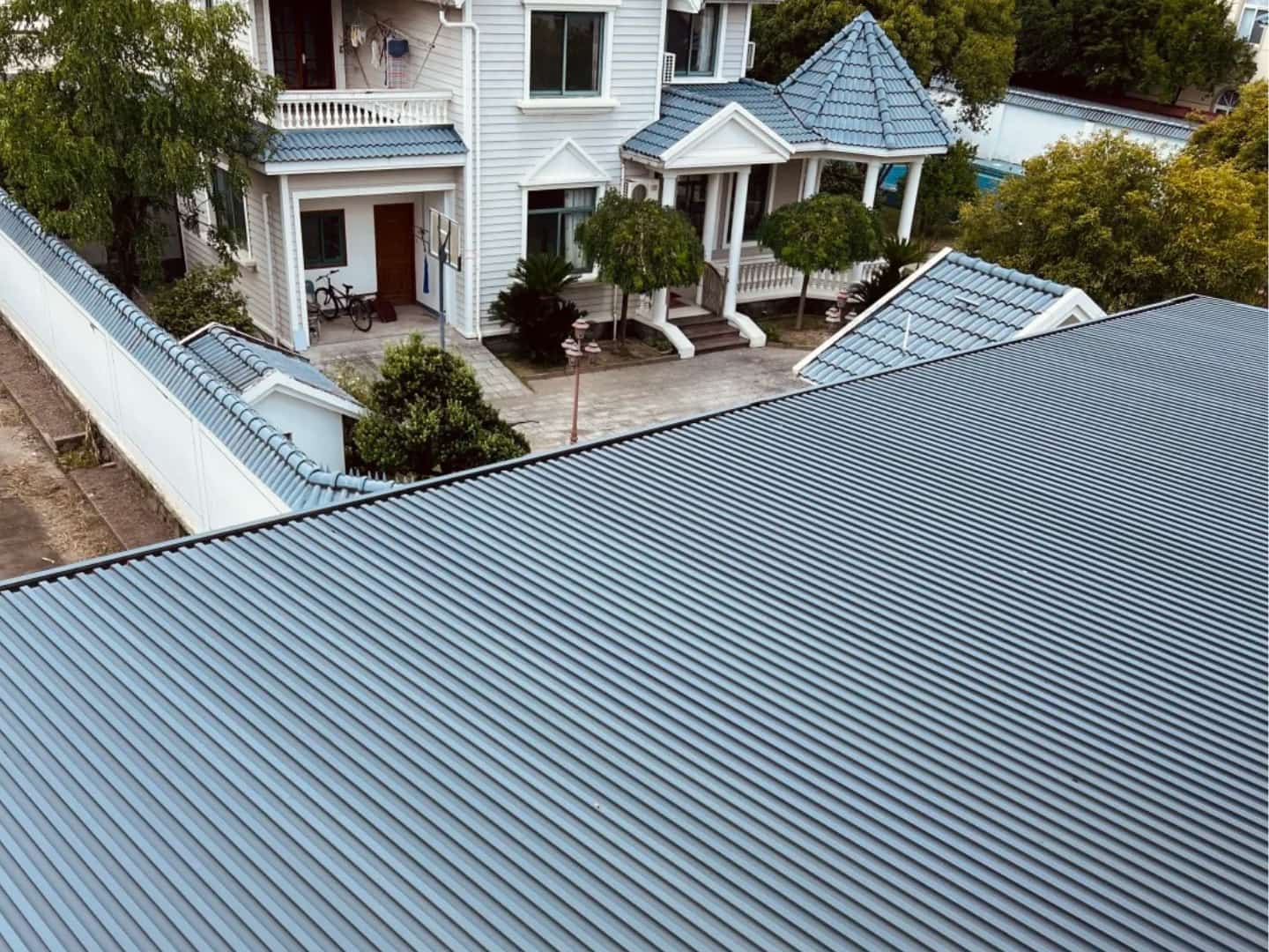 Necowood ASA cladding commercial building exterior facade